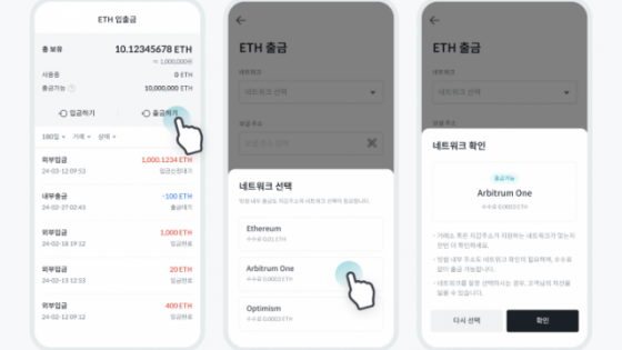 빗썸, 이더리움 멀티체인 입출금 지원